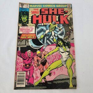 Marvel Comics The Savage She-Hulk #13 Jennifer Walters Man-Wolf Vintage‎ 1981